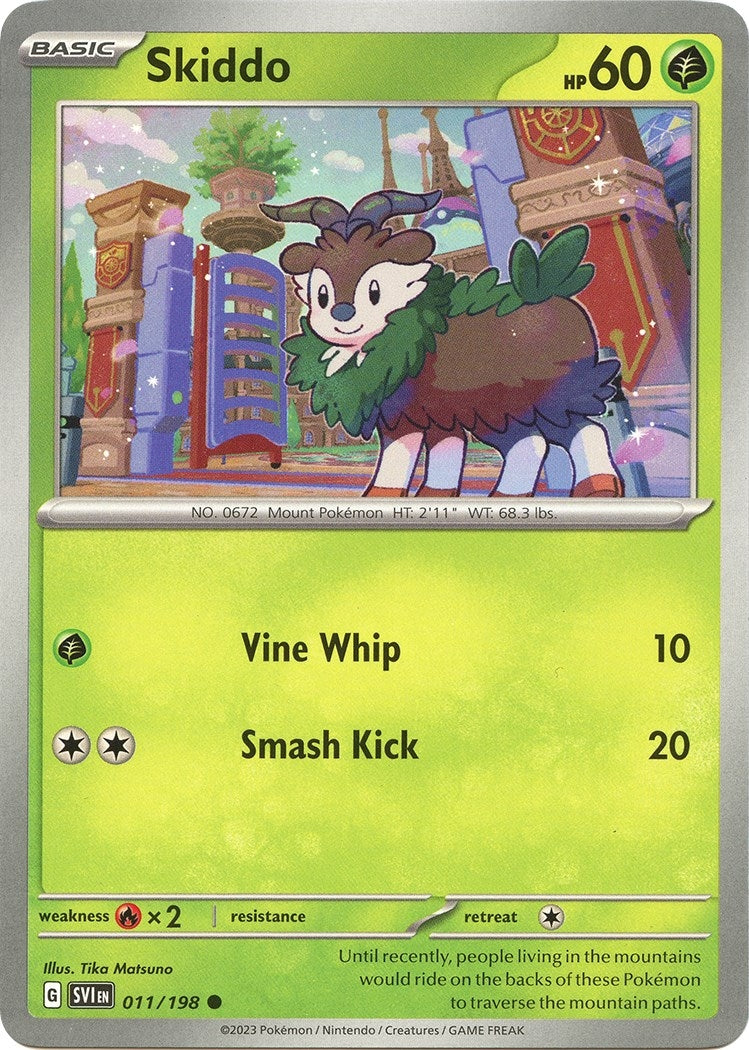 Image for Skiddo (011/198) (SV01: Scarlet & Violet Base Set) - Pokemon