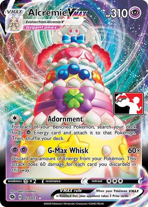 Image for Alcremie VMAX (23/73) (Prize Pack Series Cards) - Pokemon
