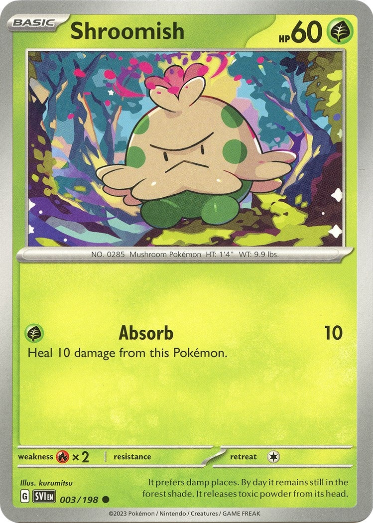 Image for Shroomish (003/198) (SV01: Scarlet & Violet Base Set) - Pokemon