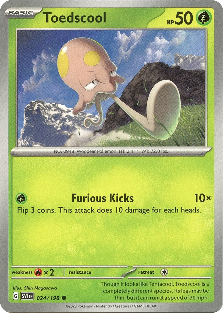 Image for Toedscool (024/198) (SV01: Scarlet & Violet Base Set) - Pokemon