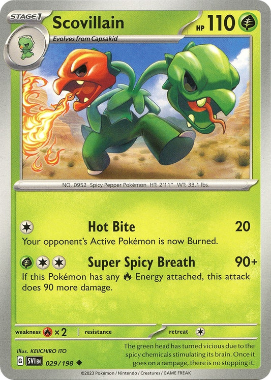 Image for Scovillain (029/198) (SV01: Scarlet & Violet Base Set) - Pokemon