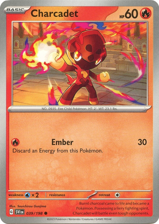 Image for Charcadet (039/198) (SV01: Scarlet & Violet Base Set) - Pokemon