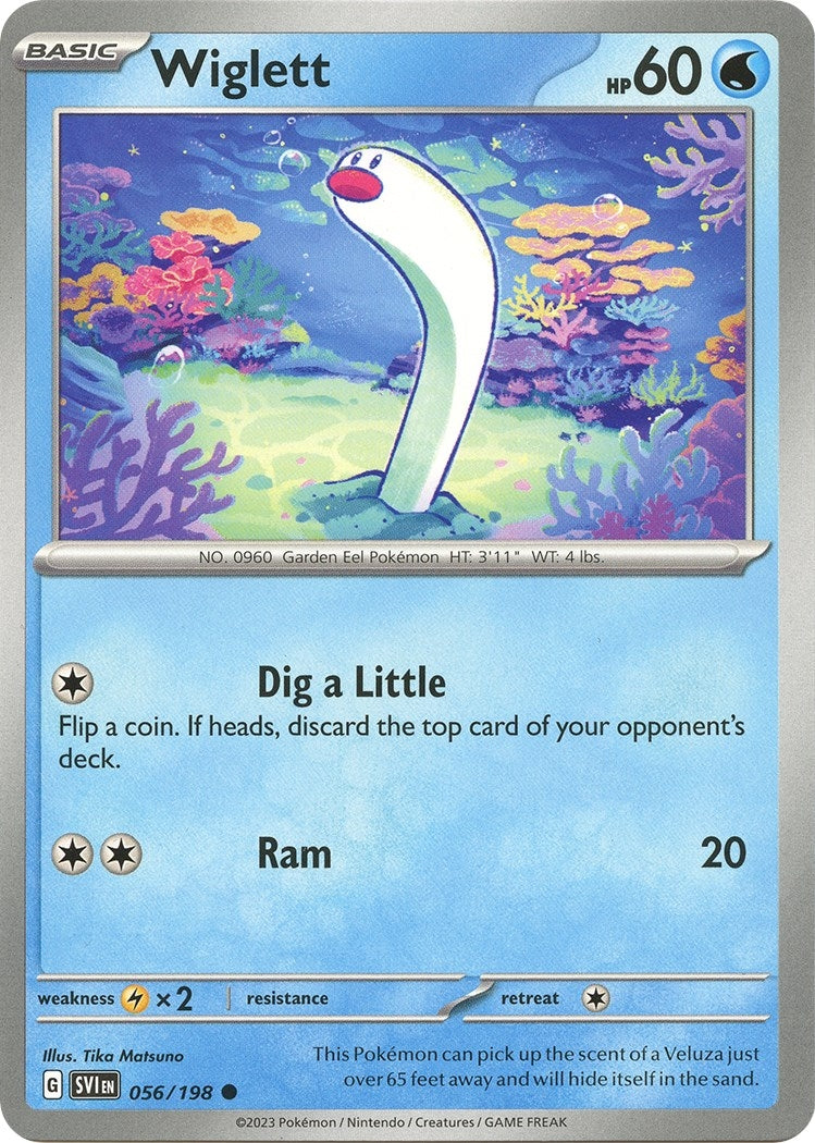 Image for Wiglett (056/198) (SV01: Scarlet & Violet Base Set) - Pokemon