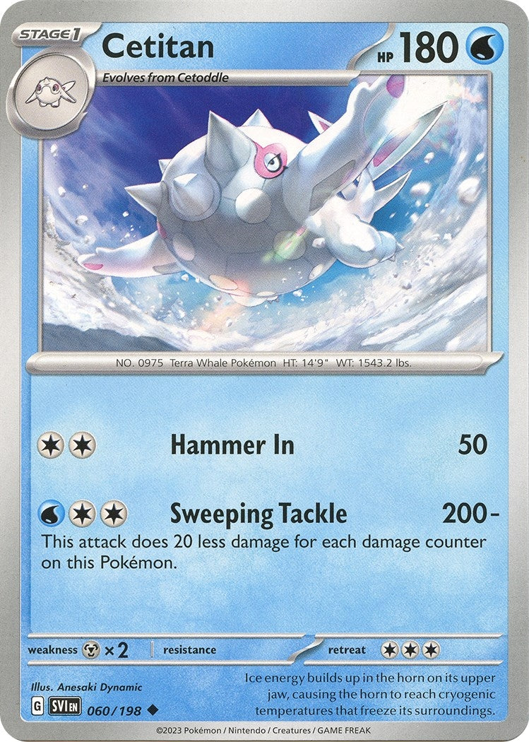 Image for Cetitan (060/198) (SV01: Scarlet & Violet Base Set) - Pokemon