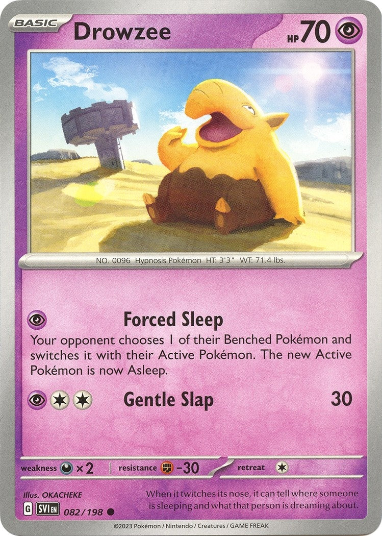 Image for Drowzee (082/198) (SV01: Scarlet & Violet Base Set) - Pokemon