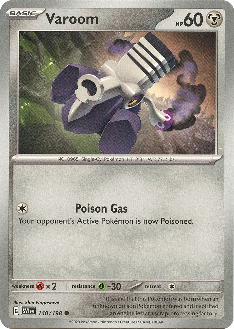 Image for Varoom (140/198) (SV01: Scarlet & Violet Base Set) - Pokemon