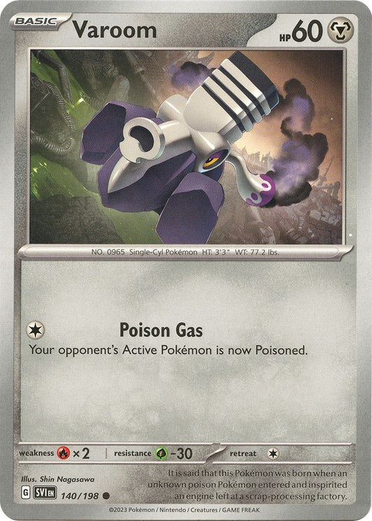 Image for Varoom (140/198) (SV01: Scarlet & Violet Base Set) - Pokemon