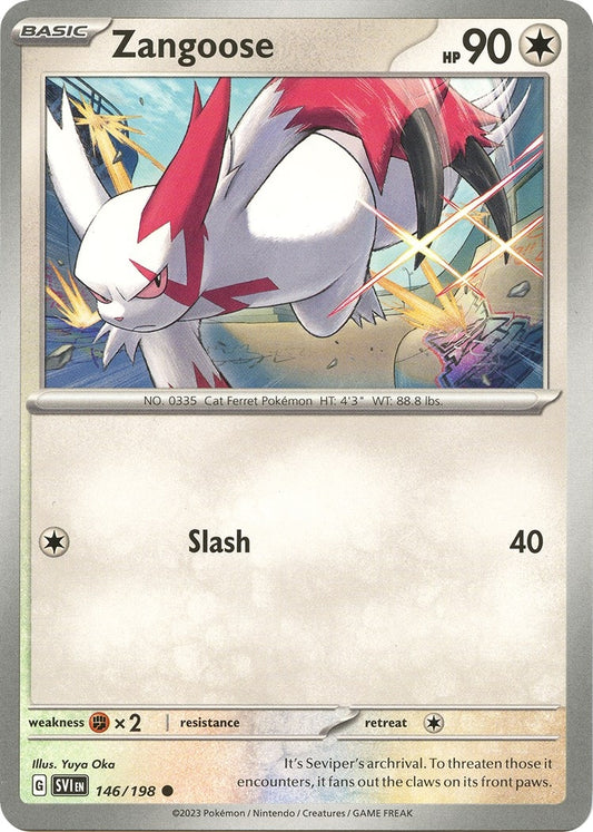 Image for Zangoose (146/198) (SV01: Scarlet & Violet Base Set) - Pokemon