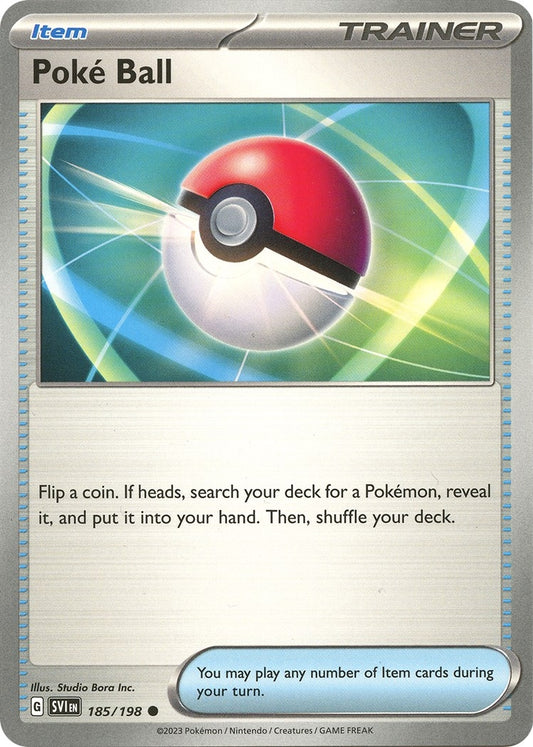 Image for Poke Ball (185/198) (SV01: Scarlet & Violet Base Set) - Pokemon