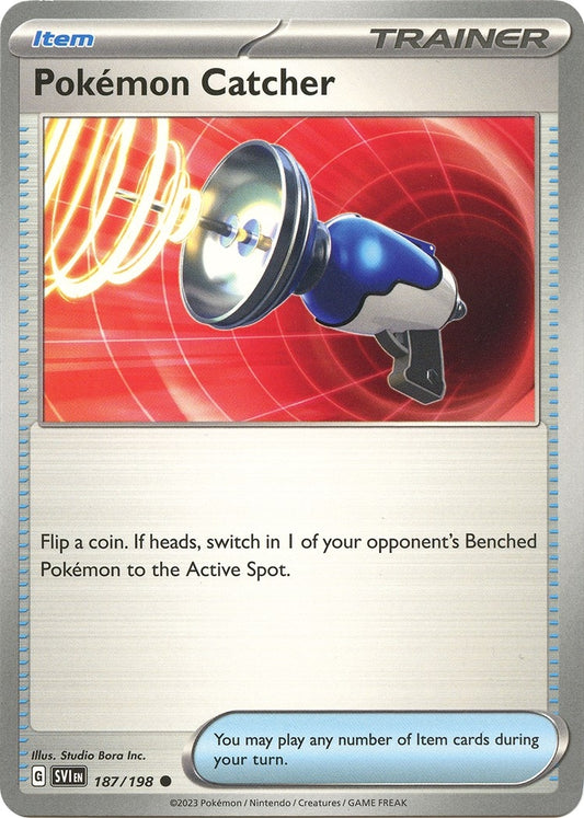 Image for Pokemon Catcher (187/198) (SV01: Scarlet & Violet Base Set) - Pokemon