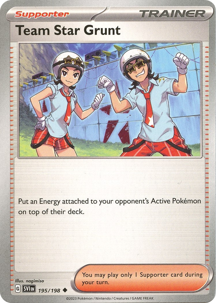 Image for Team Star Grunt (195/198) (SV01: Scarlet & Violet Base Set) - Pokemon