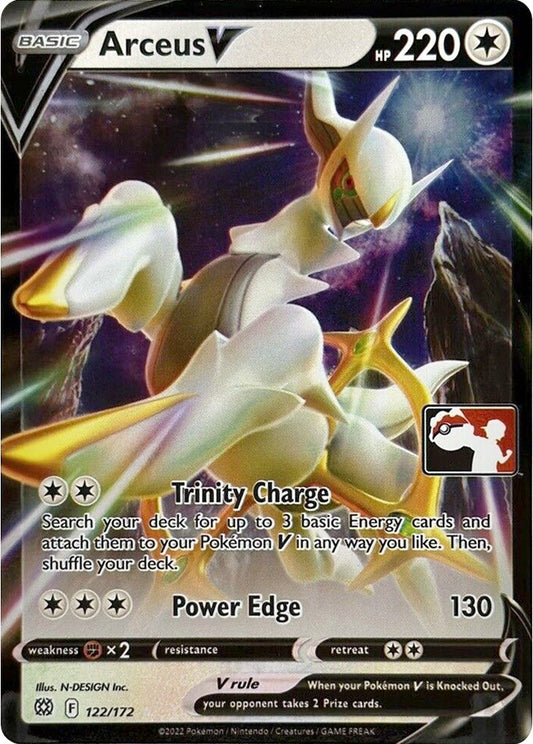Image for Arceus V (122/172) (Prize Pack Series Cards) - Pokemon