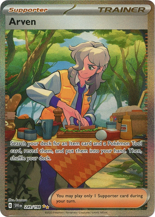 Image for Arven (249/198) (SV01: Scarlet & Violet Base Set) - Pokemon