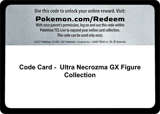 Image for Code Card - Ultra Necrozma GX Figure Collection (World Championship Decks) - Pokemon