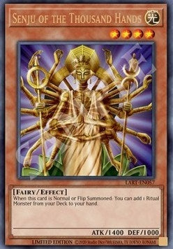 Image for Senju of the Thousand Hands (LART-EN057) (The Lost Art Promotion) (LART) - YuGiOh