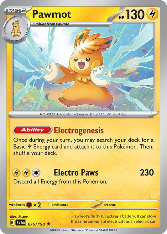 Image for Pawmot (076/198) (Deck Exclusives) - Pokemon