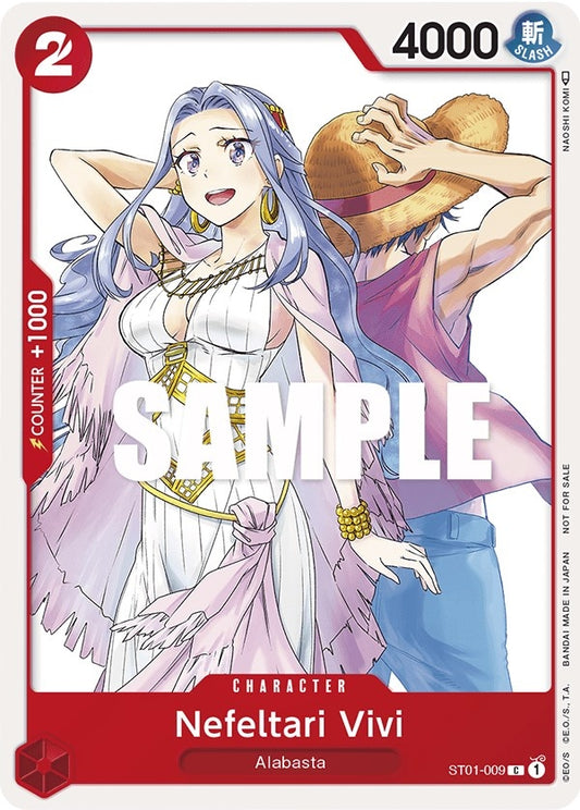 Image for Nefeltari Vivi (OP-03 Pre-Release Tournament) [Participant] (ST01-009) (One Piece Promotion Cards) - One Piece Card Game