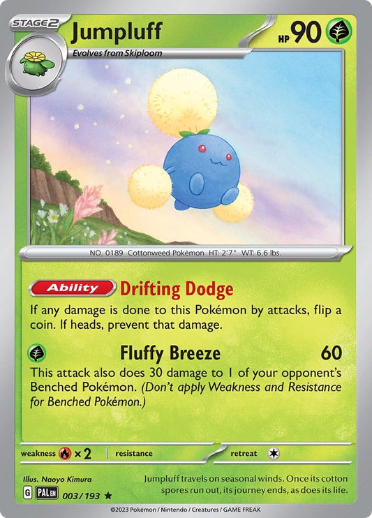 Image for Jumpluff (003/193) (SV02: Paldea Evolved) - Pokemon
