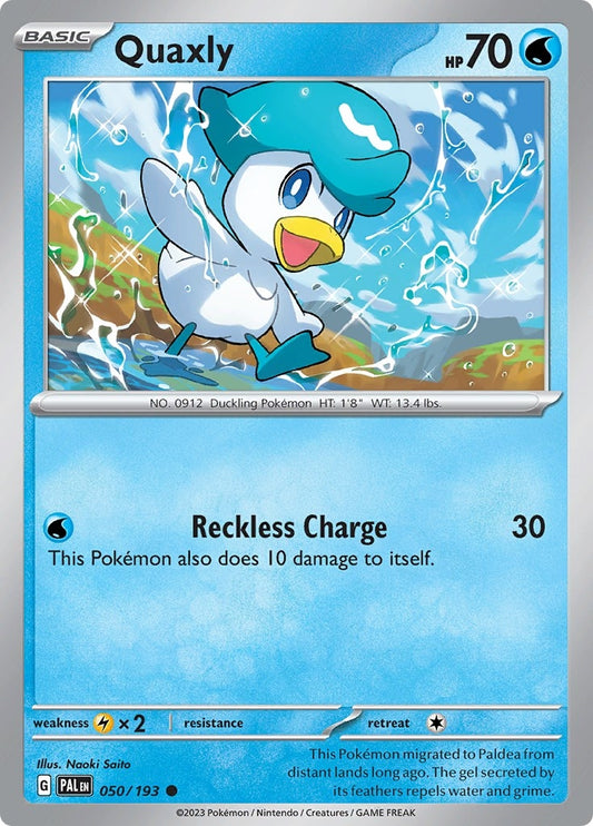 Image for Quaxly (050/193) (SV02: Paldea Evolved) - Pokemon