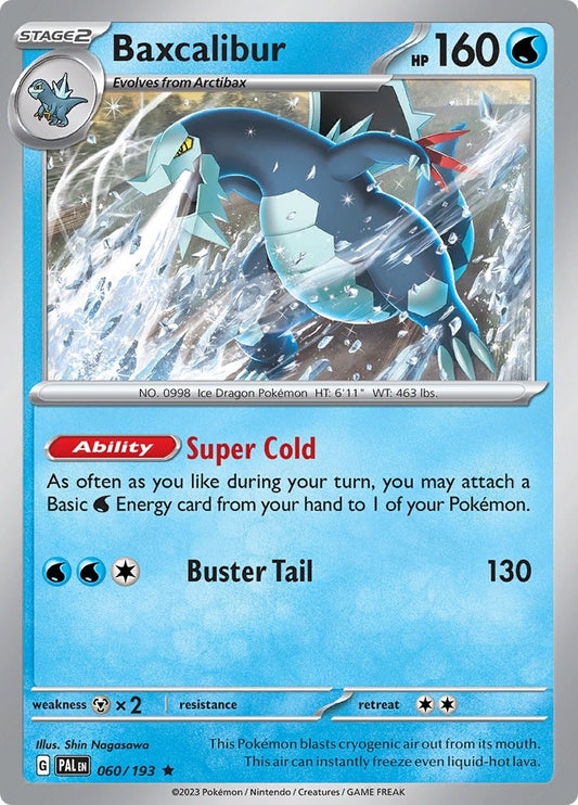 Image for Baxcalibur (060/193) (SV02: Paldea Evolved) - Pokemon