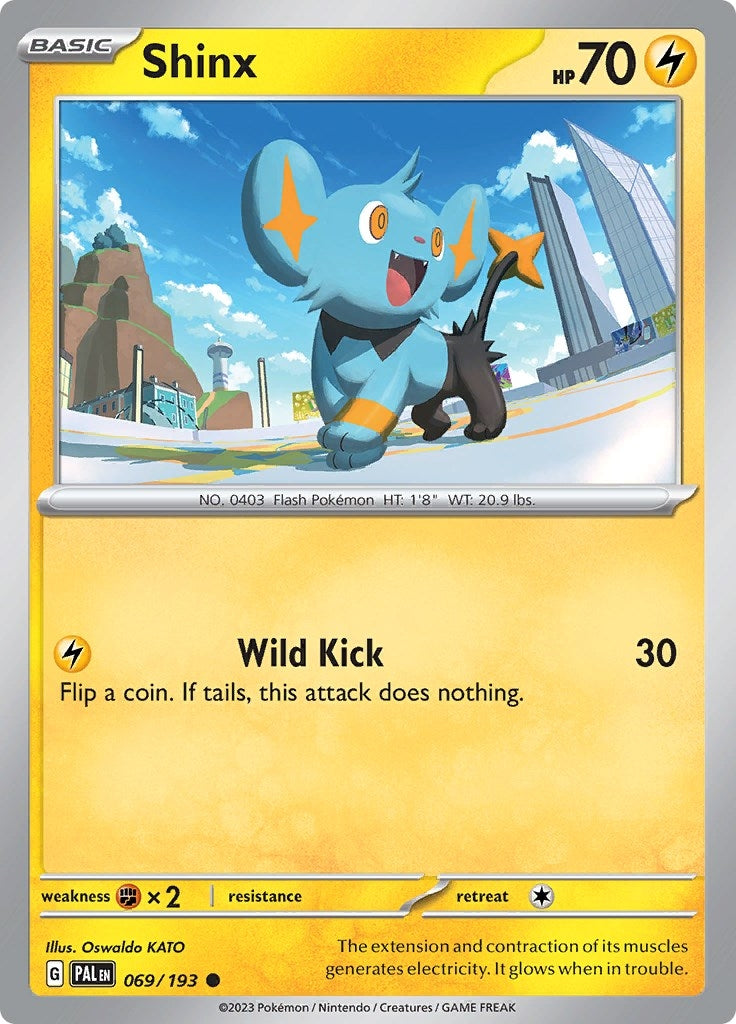 Image for Shinx (069/193) (SV02: Paldea Evolved) - Pokemon