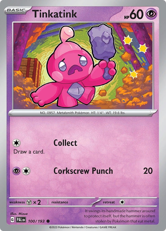 Image for Tinkatink (100/193) (SV02: Paldea Evolved) - Pokemon