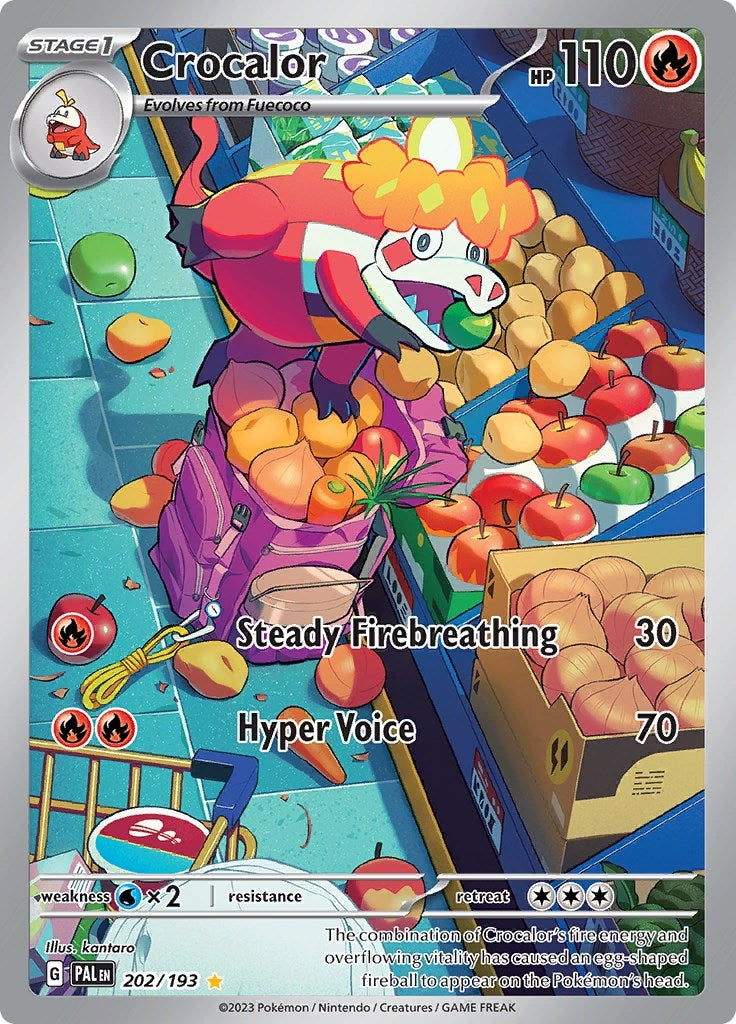 Image for Crocalor (202/193) (SV02: Paldea Evolved) - Pokemon