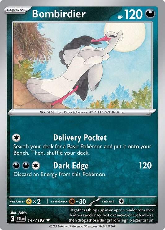 Image for Bombirdier (147/193) (SV02: Paldea Evolved) - Pokemon
