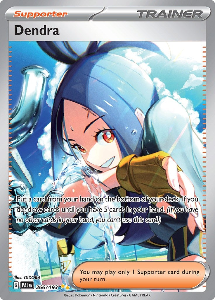 Image for Dendra (266/193) (SV02: Paldea Evolved) - Pokemon