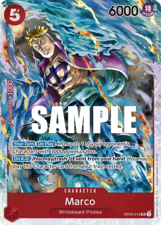 Image for Marco (OP03-013) (Pillars of Strength) - One Piece Card Game