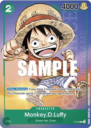 Image for Monkey.D.Luffy (Anime Expo 2023) (P-037) (One Piece Promotion Cards) - One Piece Card Game