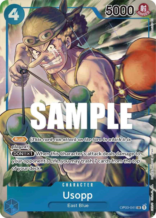 Image for Usopp (Alternate Art) (OP03-041) (Pillars of Strength) - One Piece Card Game