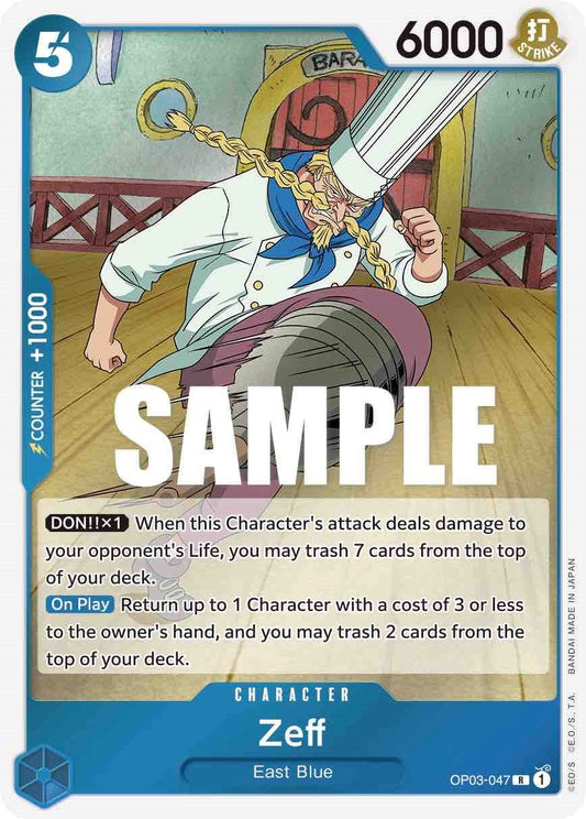 Image for Zeff (OP03-047) (Pillars of Strength) - One Piece Card Game