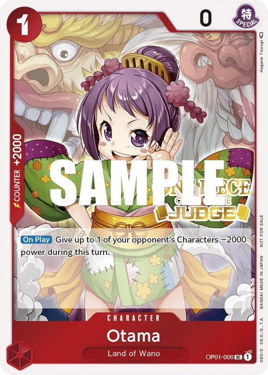Image for Otama (Judge) (OP01-006) (One Piece Promotion Cards) - One Piece Card Game