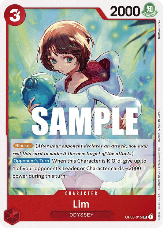 Image for Lim (OP03-015) (Pillars of Strength) - One Piece Card Game
