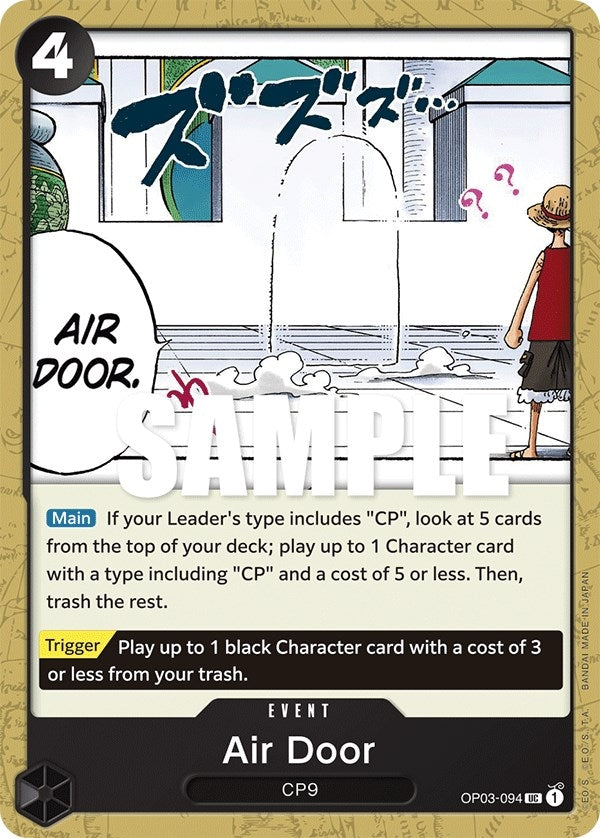 Image for Air Door (OP03-094) (Pillars of Strength) - One Piece Card Game