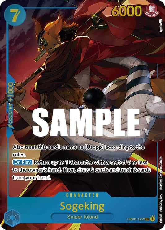 Image for Sogeking (Alternate Art) (OP03-122) (Pillars of Strength) - One Piece Card Game
