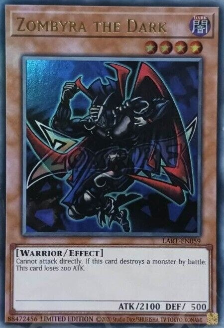Image for Zombyra the Dark (LART-EN059) (The Lost Art Promotion) (LART) - YuGiOh