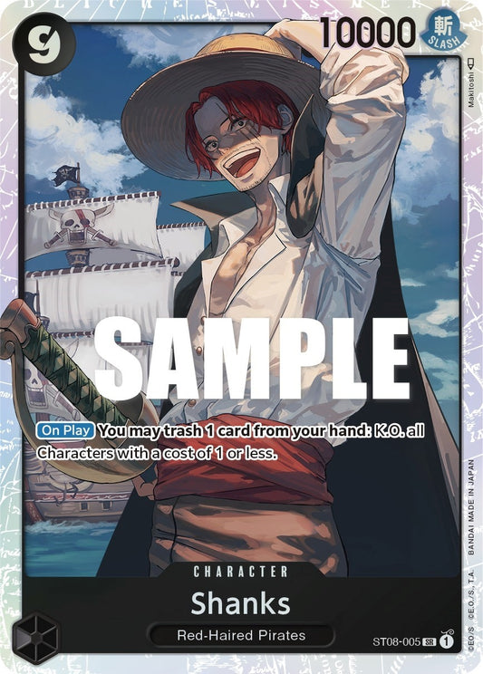 Image for Shanks (ST08-005) (Starter Deck 8: Monkey.D.Luffy) - One Piece Card Game