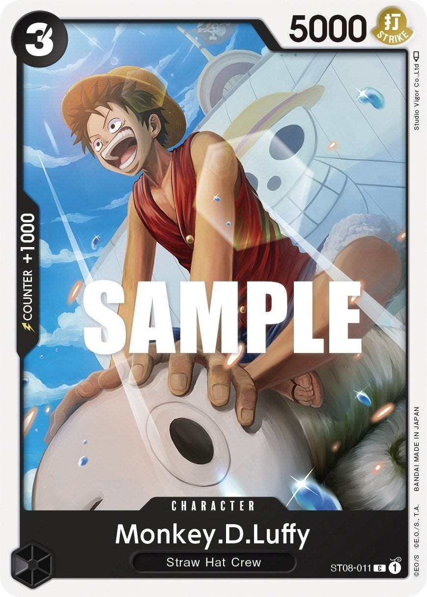 Image for Monkey.D.Luffy (011) (ST08-011) (Starter Deck 8: Monkey.D.Luffy) - One Piece Card Game