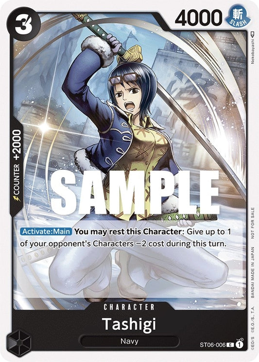 Image for Tashigi (Tournament Pack Vol. 4) (ST06-006) (One Piece Promotion Cards) - One Piece Card Game