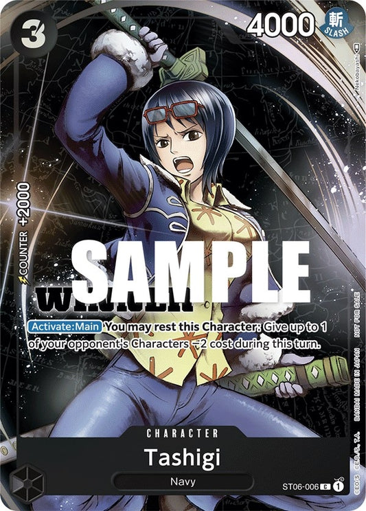 Image for Tashigi (Winner Pack Vol. 4) (ST06-006) (One Piece Promotion Cards) - One Piece Card Game