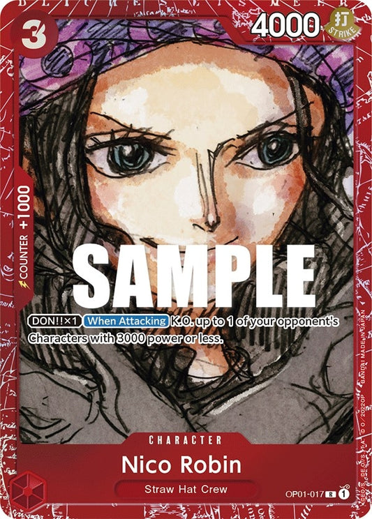 Image for Nico Robin (Premium Card Collection -ONE PIECE FILM RED Edition-) (OP01-017) (One Piece Promotion Cards) - One Piece Card Game