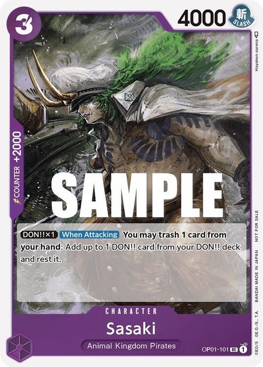 Image for Sasaki (Event Pack Vol. 2) (OP01-101) (One Piece Promotion Cards) - One Piece Card Game