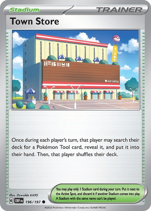 Image for Town Store (196/197) (SV03: Obsidian Flames) - Pokemon