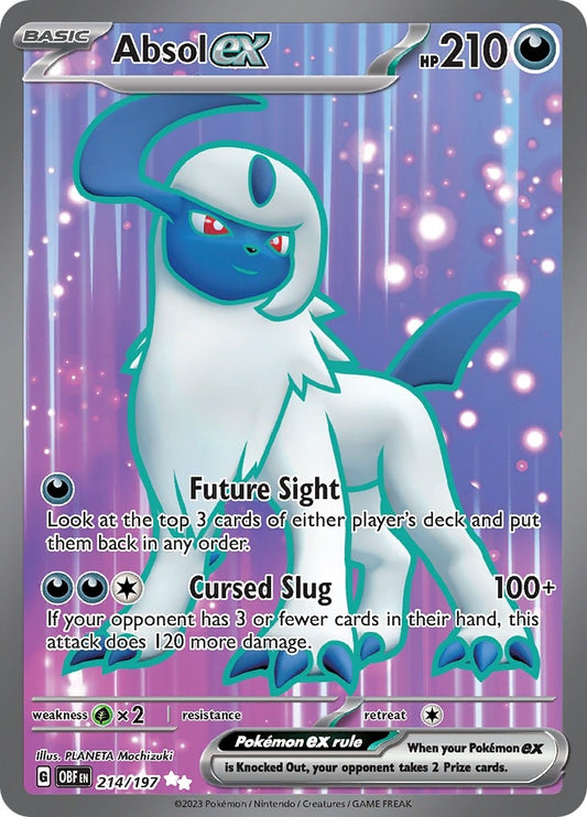 Image for Absol ex (214/197) (SV03: Obsidian Flames) - Pokemon