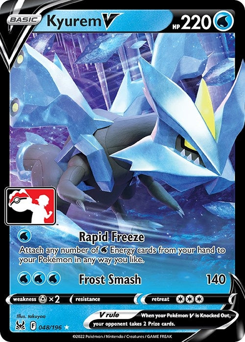 Image for Kyurem V (048/196) (Prize Pack Series Cards) - Pokemon