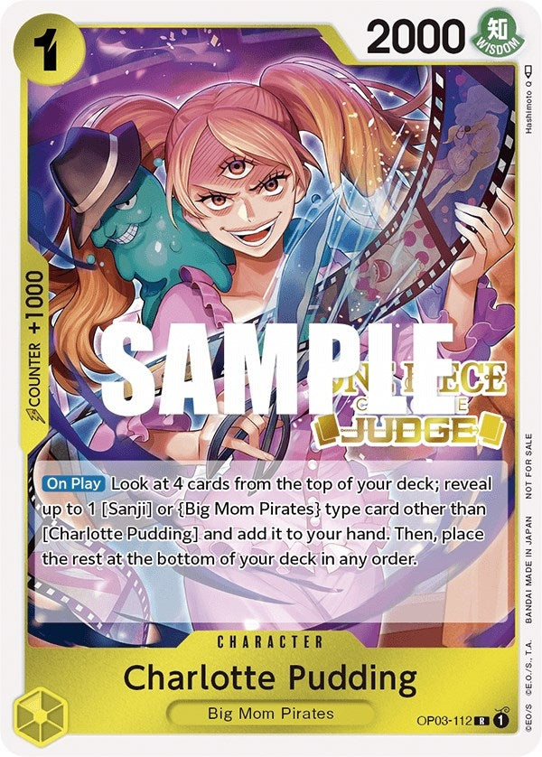 Image for Charlotte Pudding (Judge Pack Vol. 2) (OP03-112) (One Piece Promotion Cards) - One Piece Card Game