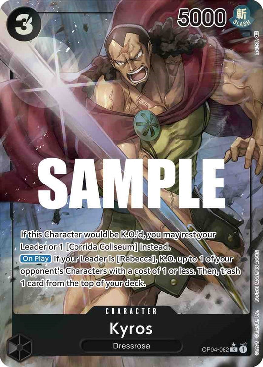 Image for Kyros (Alternate Art) (OP04-082) (Kingdoms of Intrigue) - One Piece Card Game