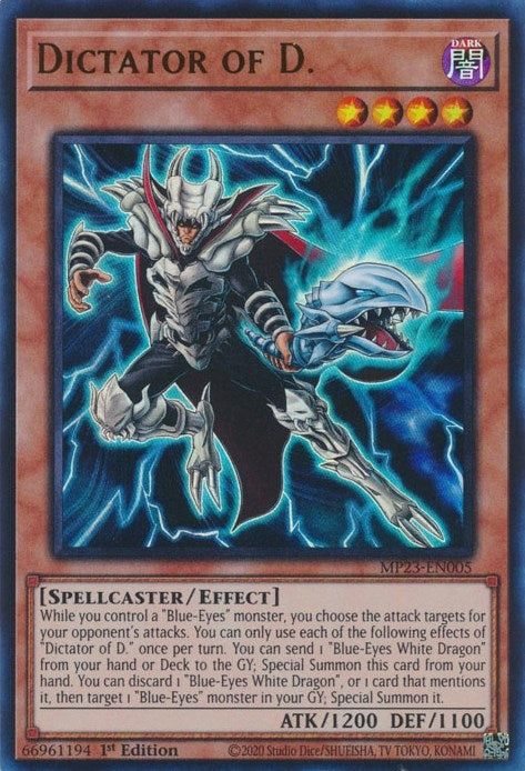 Image for Dictator of D. (MP23-EN005) (25th Anniversary Tin: Dueling Heroes Mega Pack) (MP23) - YuGiOh